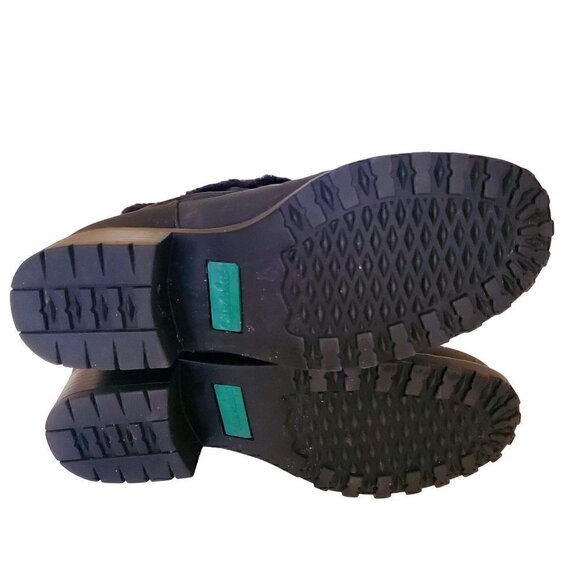 Easy Spirit Black Ankle Boots, Snow Boots, Black Furry Snow Boots NIB - Picture 3 of 3